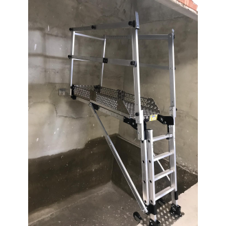 Échafaudage d'accès à la cage d'ascenseur PAT 800/2200-Lire la description