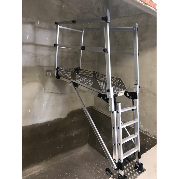 Échafaudage d'accès à la cage d'ascenseur PAT 800/2200-Lire la description