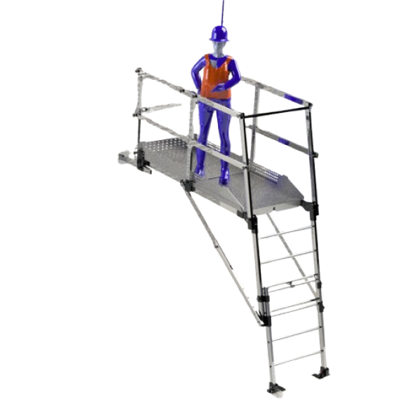 Échafaudage d'accès à la cage d'ascenseur PAT 1700/3000-Lire la description