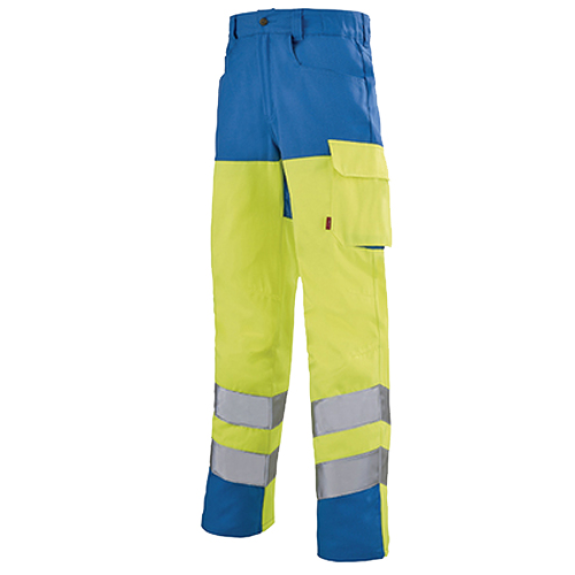 Pantalon WORK VISION 2 IRIS jaune fluo/azurin T2-M - LA-1HVNXCP-6-592-2 Pantalon WORK VISION 2 IRIS jaune fluo/azurin T2-M - LA-1HVNXCP-6-592-2-Lire la description