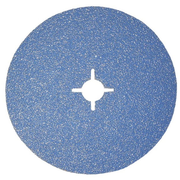 Boîte de 25 disques fibre de zirconium 125 mm grain 80 - HANGER - 150022-Lire la description