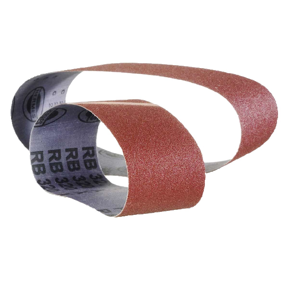 Bande toile joint meulé pour ponceuses portatives HSB RB32220 G120  - 1597-Beschreibung lesen