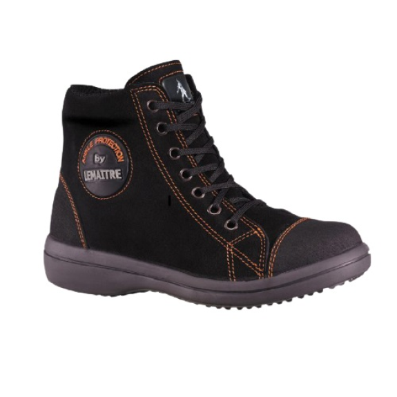 Chaussures de sécurité femme hautes VITAMINE S3 SRC noir P36 - LEMAITRE SECURITE - VIHNS30NR-36 Chaussures de sécurité femme hautes VITAMINE S3 SRC noir P36 - LEMAITRE SECURITE - VIHNS30NR-36-Lire la description