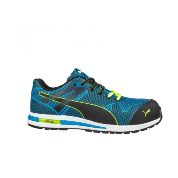 Baskets de sécurité basse BLAZE KNIT LOW S1P HRO SRC bleu/vert P41 - PUMA - 643060-T.41 Baskets de sécurité basse BLAZE KNIT LOW S1P HRO SRC bleu/vert P41 - PUMA - 643060-T.41-Lire la description