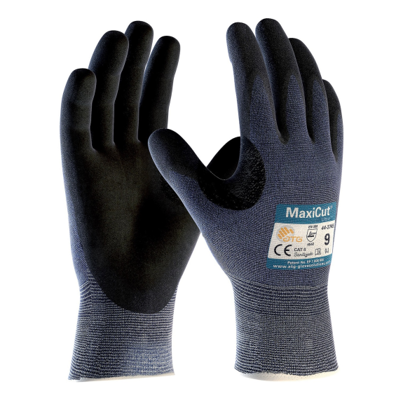 Gants de travail tricoté vanisé nylon MaxiCut® ™ jaune/noir T9 - AT443745-JZ09AIN Gants de travail tricoté vanisé nylon MaxiCut® ™ jaune/noir T9 - AT443745-JZ09AIN-Lire la description