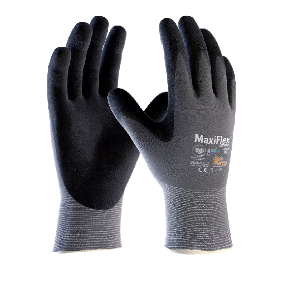 Gants de travail tricoté MAXIFLEX ULTIMATE enduit mousse de nitrile gris foncé/bleu marine T11 - MXFLULT874AD-11 Gants de travail tricoté MAXIFLEX ULTIMATE enduit mousse de nitrile gris foncé/bleu marine T11 - MXFLULT874AD-11-Lire la description