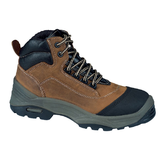 Chaussure de sécurité hautes en cuir pull-up SOLANO S3 CI SRC brun/noir P48 - LEMAITRE SECURITE - SOLNS30BF-48 Chaussure de sécurité hautes en cuir pull-up SOLANO S3 CI SRC brun/noir P48 - LEMAITRE SECURITE - SOLNS30BF-48-Lire la description