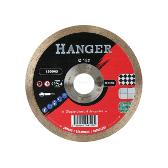 Disque diamant 125 mm pour carrelage/céramique segment 7 mm  - 150045-Leggi tutto
