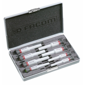 Coffret de 8 tournevis microtech Torx AEXJ2-Lire la description
