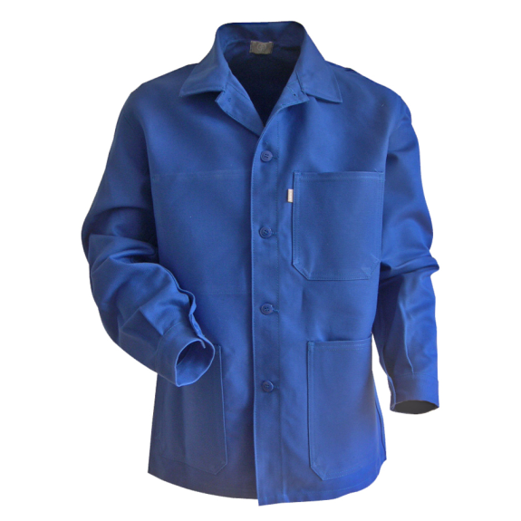 Veste de travail bleu bugatti 100% coton 320 g/m² "PLANTOIR" taille 6 Veste de travail bleu bugatti 100% coton 320 g/m² "PLANTOIR" taille 6-Lire la description