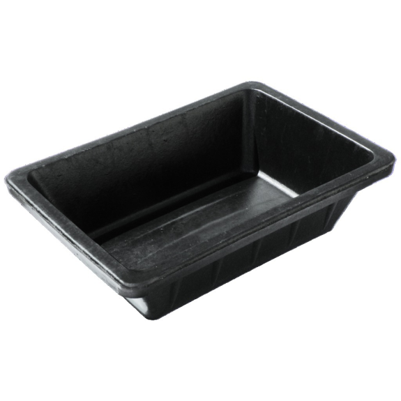 Auge caoutchouc fond plat 40 L  - 320205-Lire la description