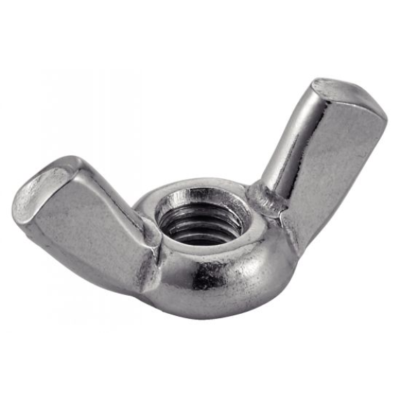 Écrou à oreilles forme américaine inox A2 M4 boîte de 200 - ACTON - 626064 Écrou à oreilles forme américaine inox A2 M4 boîte de 200 - ACTON - 626064-Lire la description