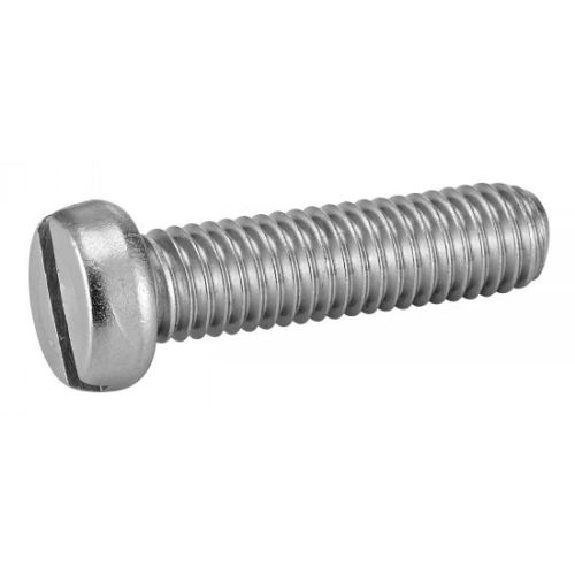 Vis à métaux tête cylindrique fendue inox A2 DIN 84 3X20 boîte de 200  - 622103X20-Lire la description