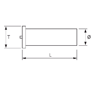 Goujon a souder Inox M5X10-Lire la description