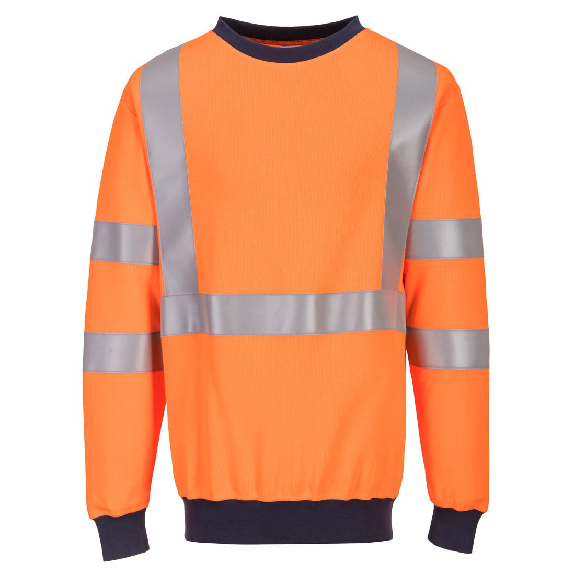Portwest - Sweat-shirt RIS manches longues anti-feu Portwest - Sweat-shirt RIS manches longues anti-feu-Lire la description