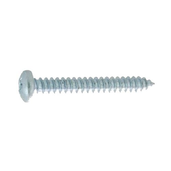 Vis à tôle tête cylindrique large acier zingué blanc DIN 7981 4.8X16 boîte de 200 - AFB7981AZ4816 Vis à tôle tête cylindrique large acier zingué blanc DIN 7981 4.8X16 boîte de 200 - AFB7981AZ4816-Lire la description