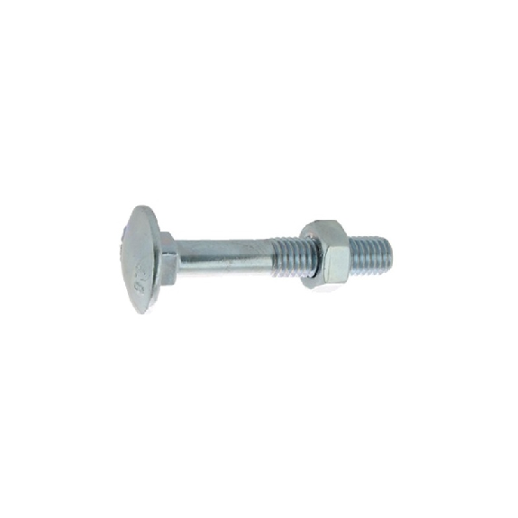 Boulon pour bois à tête ronde collet carré Japy classe 4.8 DIN 603/555 5X20 boîte de 500 - ULTIMA - 80405020-Lire la description