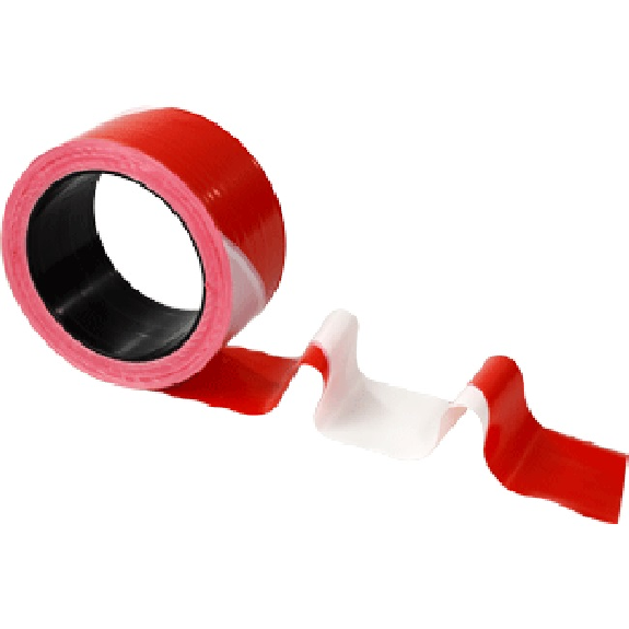 Ruban de chantier Rouge/Blanc 50mmx100m  - 3055016-Beschreibung lesen