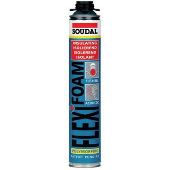 Mousse PU Flexifoam Gun bleu Gun vis aérosol 750ml RT2012  - 117472-Lire la description