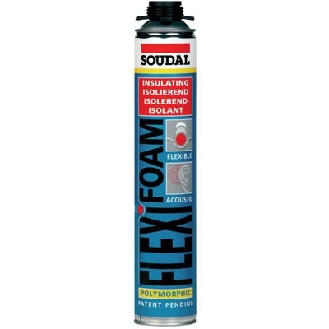 Mousse PU Flexifoam Gun bleu Gun vis aérosol 750ml RT2012  - 117472-Lire la description