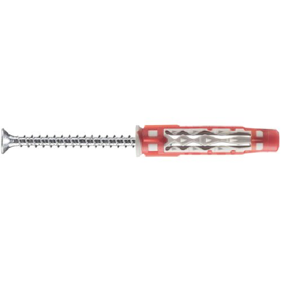 Blister de 15 chevilles bi-matière COLORTECH 8x50 avec vis - 569247 Blister de 15 chevilles bi-matière COLORTECH 8x50 avec vis - 569247-Lire la description