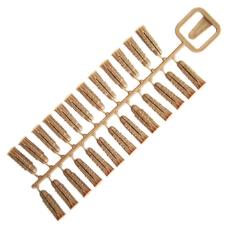 Chevilles universelle polypropylène multi-matériaux haute densité 6X25 boîte de 100  - MUTP06-Beschreibung lesen