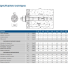 Goujons d'ancrage pour béton non fissuré 10X140 boîte de 50  - R-XPT-10140/70