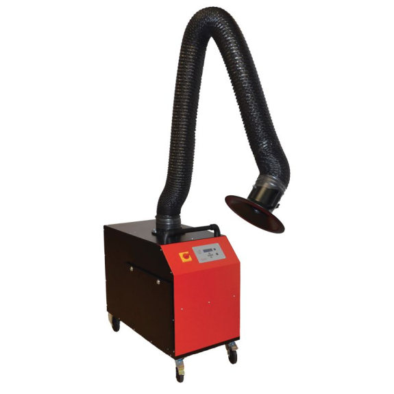 Purificateur portable pour fumées de soudage EVO 2.2 1,1KW 230Vac 1100m³/h efficacité >99,5%-Lire la description