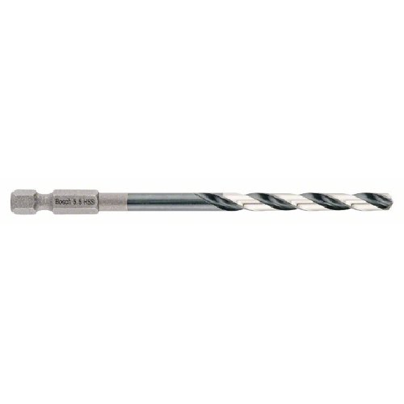 Foret métal diamètre 3 x 72mm longueur utile 3m - queue 6 pans 1/4''  - 2608577048-Lire la description