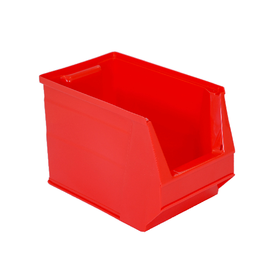 Lot de 10 bacs à bec gerbables haut de gamme rouges 35 x 21 x 20cm x10 Lot de 10 bacs à bec gerbables haut de gamme rouges 35 x 21 x 20cm x10-Lire la description