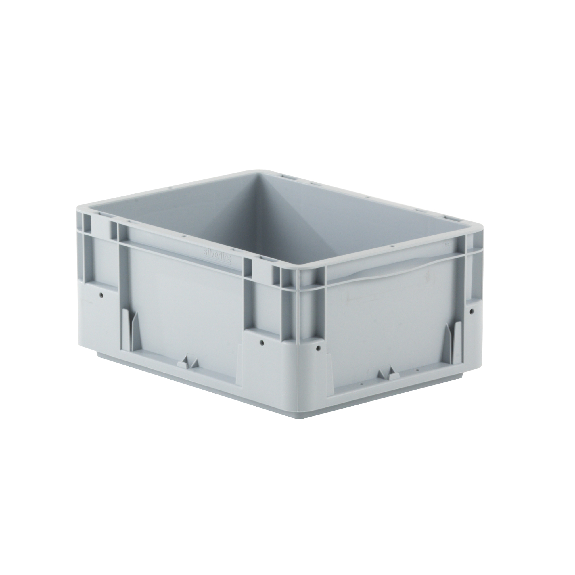 Bac gerbable norme europe poignées fermées gris 15L - 40 x 30 x 18cm PROVOST-Lire la description
