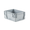 Bac gerbable norme europe poignées fermées gris 15L - 40 x 30 x 18cm PROVOST
