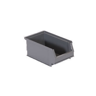 Lot de 25 bacs à bec gerbables haut de gamme gris 16 x 10 x 7,5cm x25-Lire la description
