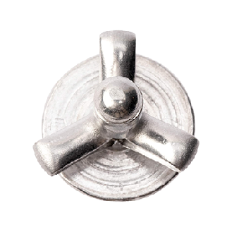 Rivet Etoilé Aluminium Tête Large 4.8X20.5-Lire la description