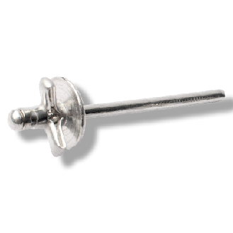 Rivet Etoilé Aluminium Tête Large 4.8X20.5-Lire la description