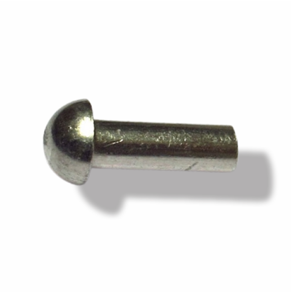 Rivet a frapper Aluminium Tête Ronde 2X5 NFE 27153-Lire la description