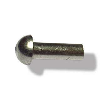 Rivet a frapper Aluminium Tête Ronde 2X5 NFE 27153-Lire la description