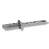 Rivet Avex Aluminium Tige Acier Tête Plate 4.8X25