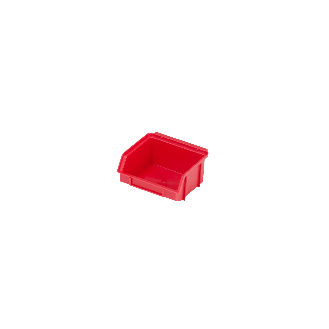 Lots de 72 bacs à bec gerbables rouges 10 x 10,5 x 5cm x72-Lire la description