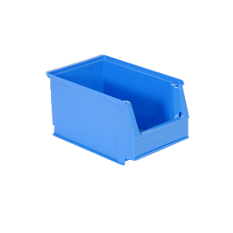 Lot de 25 bacs à bec gerbables haut de gamme bleus 23 x 15 x 13cm x25-Lire la description