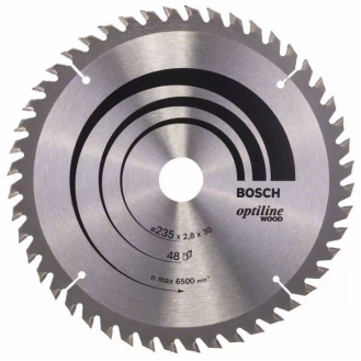 Lame de scie circulaire 300x30x32mm Optiline Wood pour le bois 48 dents  - 2608640672-Lire la description