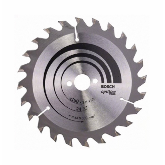 Lame de scie circulaire 300x30x32mm Optiline Wood pour le bois 48 dents  - 2608640672-Lire la description