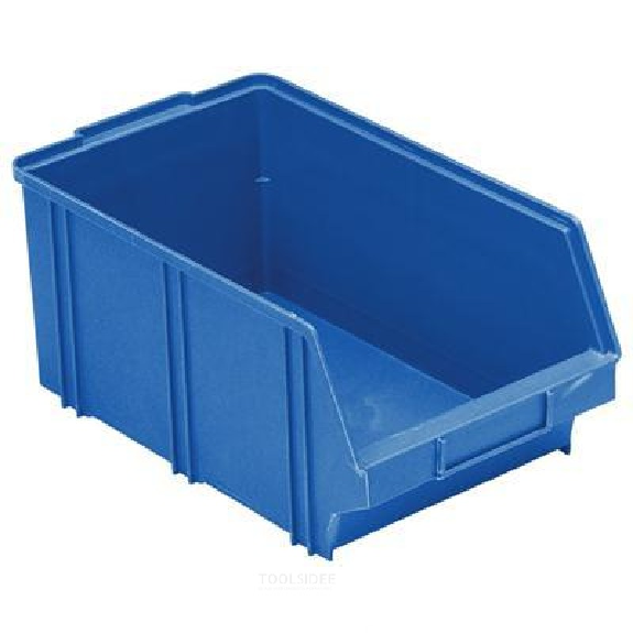 Lot de 12 bacs à bec gerbables bleus 35,5 x 21 x 16cm x12-Lire la description