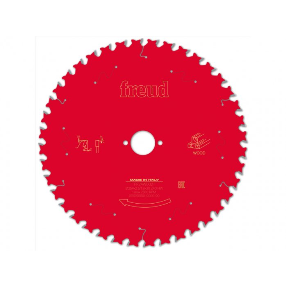 Lame de scie circulaire pour bois 40 dents D250mm - FREUD - F03FS09775-Leggi tutto