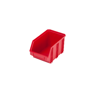 Lot de 48 bacs à bec gerbables rouges 24,5 x 15 x 13cm x48-Lire la description