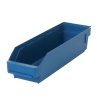 Bac probox à cloisons amovibles profondeur 400 longueur 240 haut 95 mm - Lot de 15