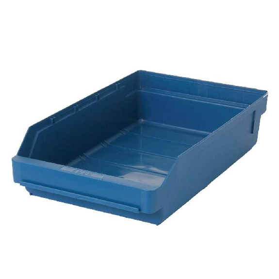Bac probox à cloisons amovibles profondeur 400 longueur 240 haut 95 mm - Lot de 15-Lire la description