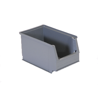 Lot de 25 bacs à bec gerbables haut de gamme gris 23 x 15 x 13cm x25-Lire la description