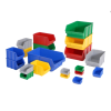Lots de 72 bacs à bec gerbables bleus 17,5 x 10,5 x 7,5cm x60