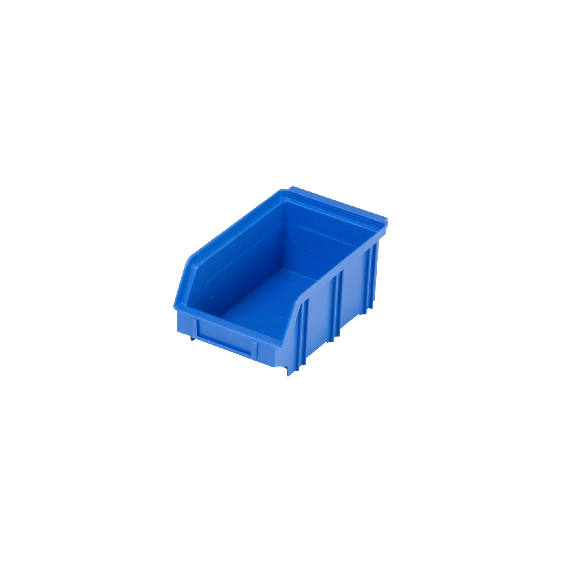 Lots de 72 bacs à bec gerbables bleus 17,5 x 10,5 x 7,5cm x60-Lire la description